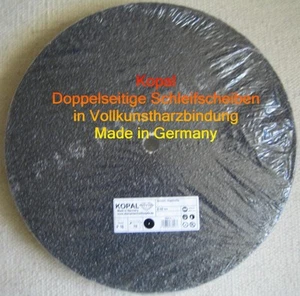 10 x discos abrasivos de doble cara 400 mm grano 60 encuadernación de resina sintética completa ¡Excelente!!! - Imagen 1 de 1