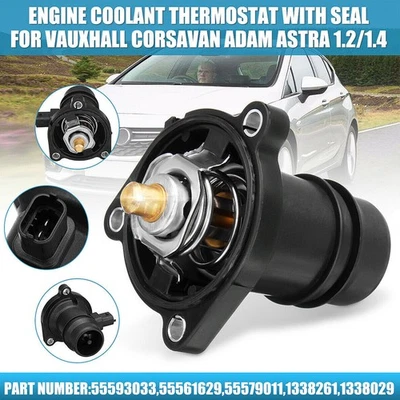 Petrol Coolant Thermostat Housing For For Vauxhall Adam/ Corsa D /E 1.2 /1.4 - Image 1 of 4