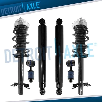 Kit de eslabones de barra estabilizadora amortiguadores delanteros traseros para Ram ProMaster 1500 2014-2022 Foto 1 de 4