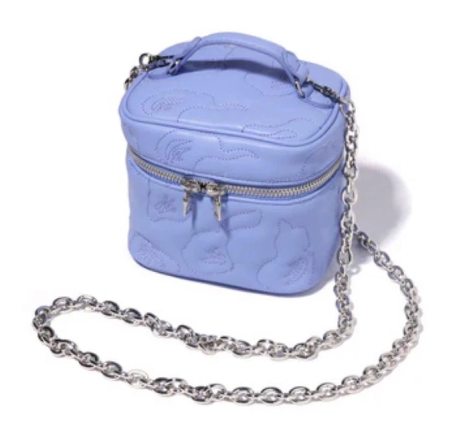 Bolso de Hombro Bolso de Mano A BATHING APE BAPE Púrpura Camuflaje Cadena Tocador Nuevo sin Etiquetas Foto 1 de 4