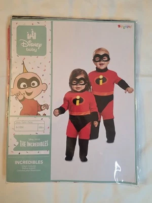 Disfraz Disney Bebé Halloween Los Increíbles Talla 6-12 Meses Foto 1 de 3