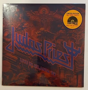 JUDAS PRIEST - LIVE IN ATLANTA '82 (RSD 2025) VINYL 2LP [RED]-New & Sealed - Picture 1 of 5
