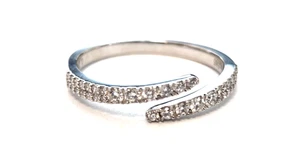Lowest Price High Quality 0.286CT -14k Gold Eternity Lab Grown Diamond HPHT VVS - Picture 1 of 6