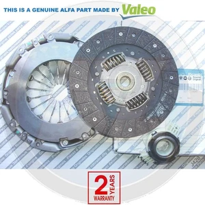 FOR ALFA ROMEO 147 156 GT GTV SPIDER OEM VALEO CLUTCH COVER DISC KIT INC BEARING - Picture 1 of 1
