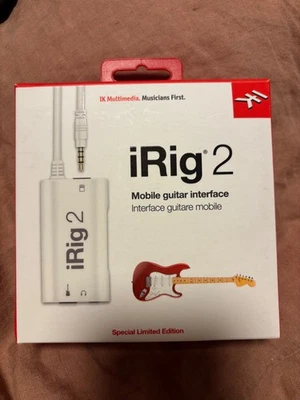 iRig 2 Audio Multimedia Interface - White - Image 1 of 4