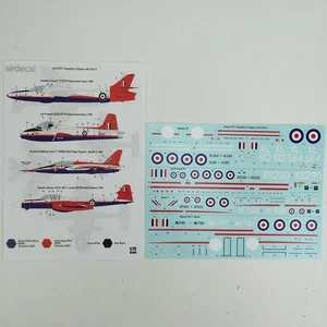 Airdecal 7211 Raspberry Ripple Fixed Wings Teil 2 NUR AUFKLEBERBOGEN - Bild 1 von 5