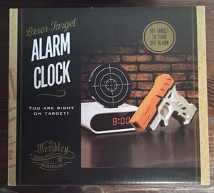 Wembley Laser Target Alarm Clock Brand New - Picture 1 of 6