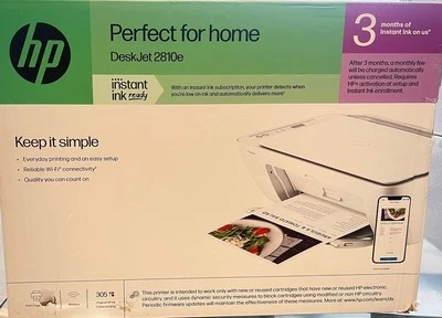 HP Deskjet 2810e All-in-One Printer - Image 1 of 4