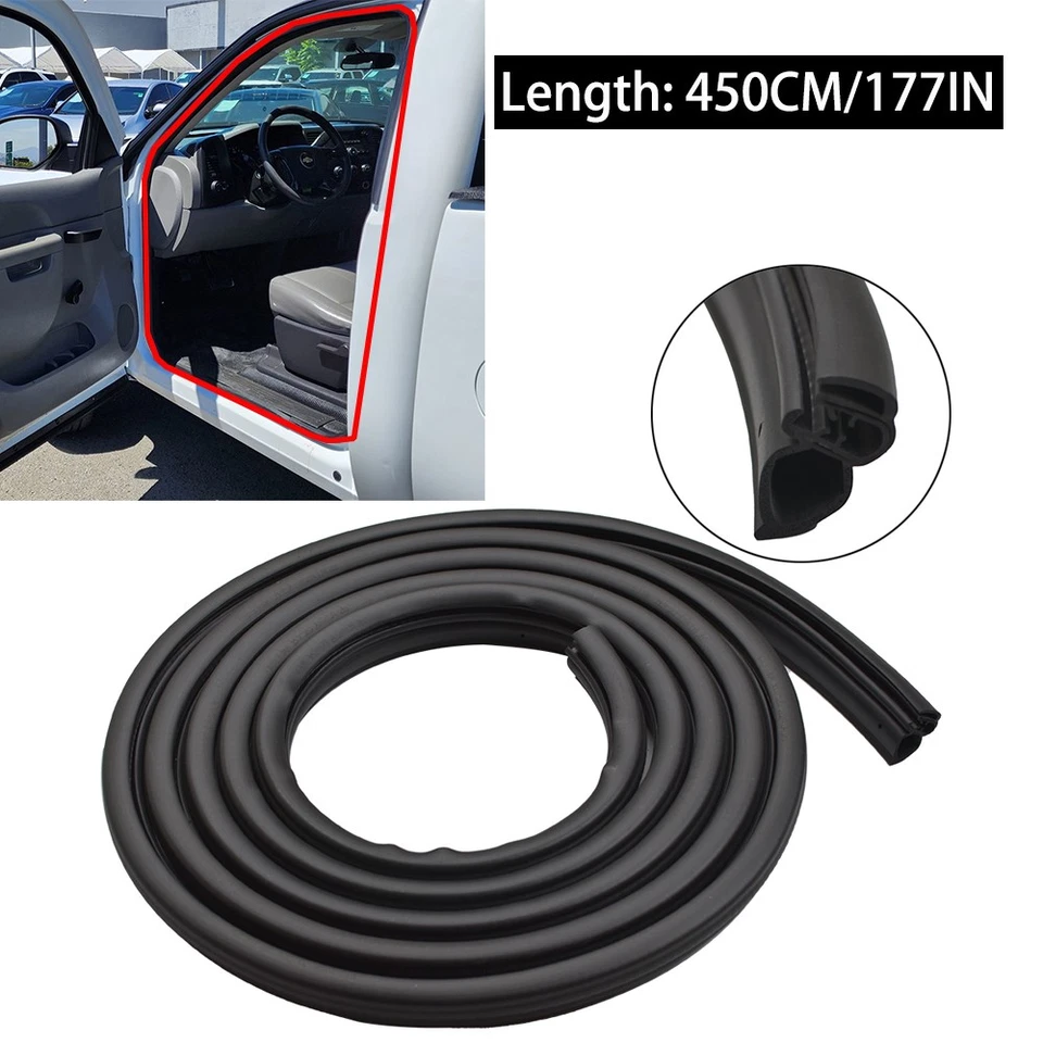 Front Door Weatherstrip Seal LH or RH Side for 07-14 Chevy Silverado GMC Sierra - Image 1 of 4