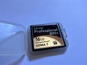 1pcs 16gb Lexar CF TYPE I compactflash memory  cards for Canon,Kodak,Nikon - Picture 1 of 2