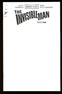 Universal Monsters: The Invisible Man #1 - Cover H Blank  ➡️ NM - Bild 1 von 11