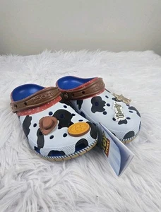 Crocs X Toy Story Sheriff Woody Classic Clog Disney Men’s Size 8 Women's Size 10 - Picture 1 of 6