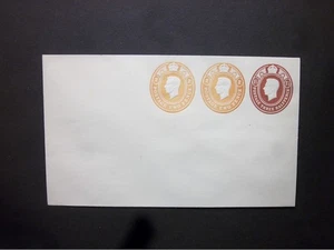 Sobre compuesto GB papelería STO KGVI 11/2d + 2d + 2d sin usar H&B ESCP850 - Imagen 1 de 2