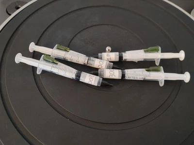 4pk Turntable Tonearm Cue Damping Fluid 200k 300k 500k 1M Dampening Silicone Oil - Image 1 of 4