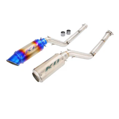 For Suzuki DRZ400S DRZ400SM 2000-2024 Exhaust Pipe 51mm Muffler Silencers Tips - Image 1 of 4