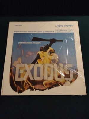 EXODUS Original Soundtrack - Ernest Gold (vinyl LP reissue) RCA Victor LSO-1058  - Image 1 of 4