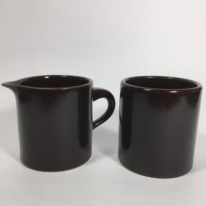 Rosenthal Zuckerdose Germany Studio Linie Siena braun Zuckerdose Sahnekännchen - Bild 1 von 7