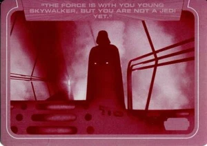 Star Wars Galactic Files Series 2 Magenta Printing Plate Chase Card CL-4 Darth V - Bild 1 von 1