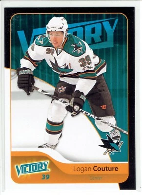 2011-12 Upper Deck Victory Black Parallel #155 Logan Couture San Jose Sharks - Image 1 of 2