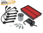MX5 Service Kit Oil Air Fuel Filters Plugs & Leads Mazda MX-5 Mk1 NA 1989>1998