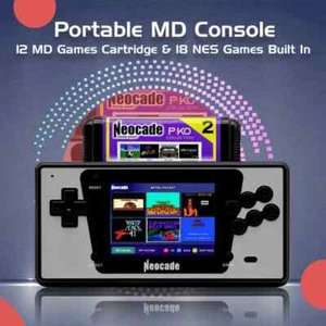 Consola portátil Sega Genesis 16 bits bolsillo HDTV salida Mega Drive juego portátil - Imagen 1 de 5