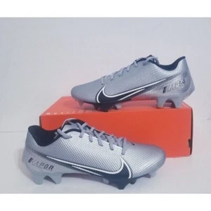Nike Vapor Edge Speed 360 Football Cleats Black Platinum Mens Size 8 - Picture 1 of 7