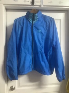 Vintage Nike Windbreaker Jacket Hoodie Men’s Med 90s Blue /Gray Tag - Picture 1 of 11