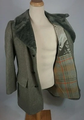 Como Nuevo De Colección Sears Para Hombre OG Hollywood Gangster Abrigo Chaqueta Mod Surf Retro 40 L Foto 1 de 4