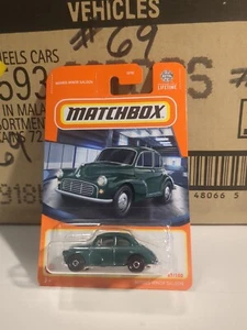 Matchbox Morris Minor Saloon #57 British Racing Green 2024 - Picture 1 of 4