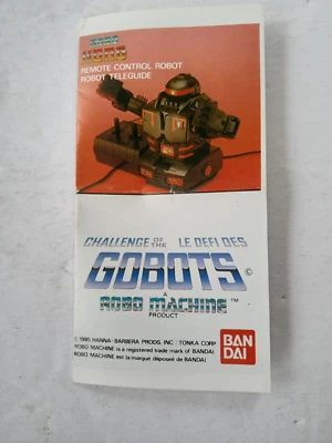 1985 BANDAI GOBOTS Action Figures Brochure Challenge of the ROBO MACHINES - Image 1 of 4