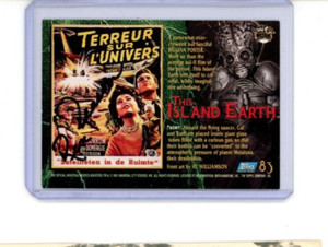 Autographed Trading Card both Sides Actor Rex Reason This Island Earth (1955)