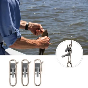 10x Hookbait Release Clips High Impact Breakaway Sea Fishing Impact Bait Clip - Picture 1 of 13
