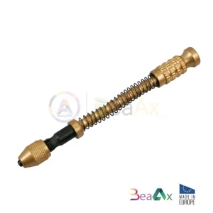 Handbohrmaschine Messing Schneckenschraube mit Rückzugfeder 100mm - Bild 1 von 1