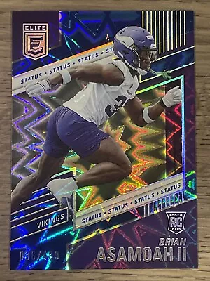 2022 Donruss Elite Status Explosion #199 Brian Asamoah /499 - Image 1 of 2