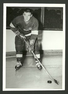Forbes Kennedy Detroit Red Wings Vintage 5x7 Hockey Photo