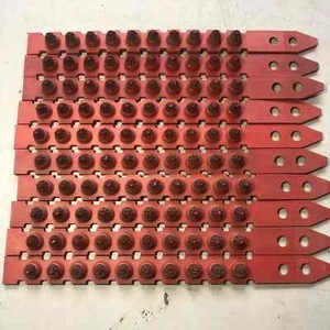 Cartuchos de polvo HILTI 6.8/11 M10 .27 cal - rojo - 50353 - 10 tiras - 100 disparos - Imagen 1 de 3
