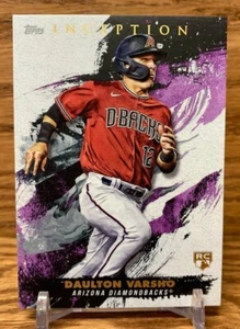 Tarjeta de novato DAULTON VARSHO Inception 2021 Topps Inception #1 DIAMONDBACKS RADIOCONTROL - Imagen 1 de 2