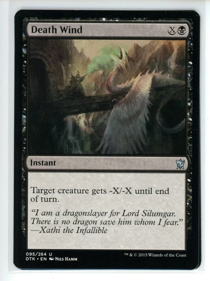 DEATH WIND Dragons of Tarkir #95 DTK(NM)(MTG) - Image 1 of 1