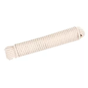 7/32 Inch Clothesline - All-Natural Cotton Cord - Laundry Line Dryer Rope & More - Picture 1 of 3