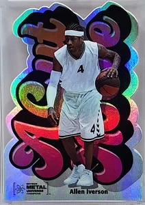 Allen Iverson 2021 Skybox Metal Universe Champions A Cut Above  #ACA-15 - Picture 1 of 2