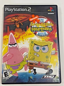 The SpongeBob SquarePants Movie (Sony PlayStation 2 PS2, 2004) CIB & Mint! - Foto 1 di 4