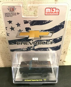M2 Machines Stars & Stripes 1973 Chevrolet Cheyenne Super 10 4X4 31500-MJS34 - Picture 1 of 3