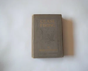 Antique Cease Firing by Mary Johnston, Wyeth Illus, Civil War Fiction 1912, - Bild 1 von 8