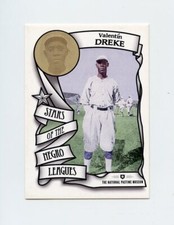 #TN26284 VALENTIN DREKE Stars of The Negro Leagues Card