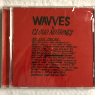 Wavves X Cloud Nothings CD Sealed Punk No Life for Me 9 Song Debut Studio Album - Image 1 of 3
