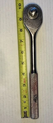 PROTO 5449 Ratchet Socket Wrench 1/2” Drive 10” Knurled Handle - Image 1 of 4