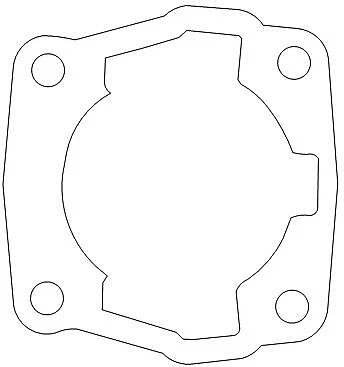 KTM 65 4.60E+10 圆筒式真空吸尘器 底座 垫片 — 第 1/1 张图片