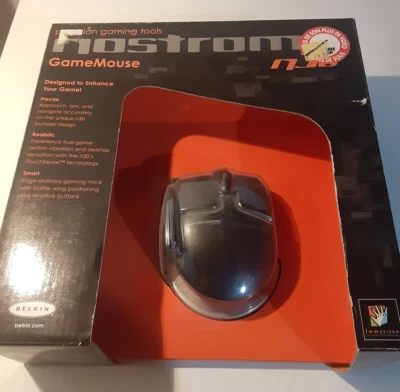 Vintage Belkin Nostromo Mechanical Mouse **RARE** Foto 1 de 4