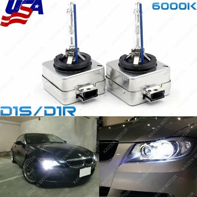 6000K D1S D1C D1R HID Xenon Bulb For BMW E90 E92 E93 328i 335i 323i 325Xi 330Xi - Image 1 of 4