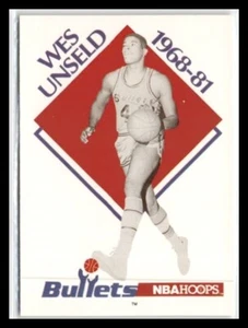 1990 Hoops #344 Wes Unseld - Picture 1 of 2
